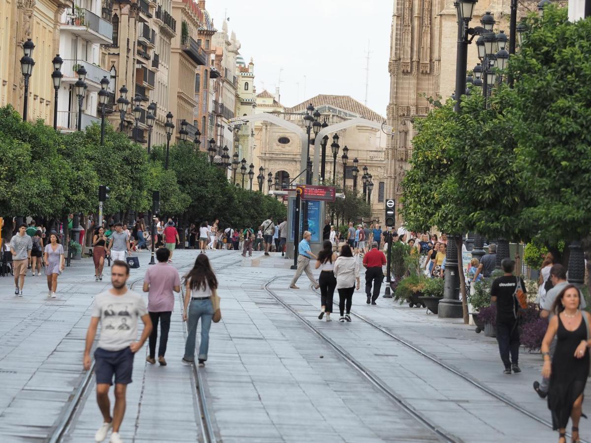 Apartamento Cruz Roja A Севилья Экстерьер фото